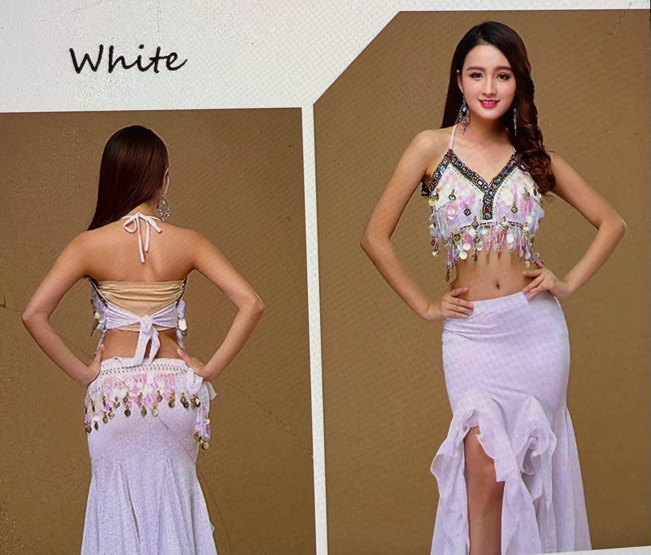 ORIDOOR Women's Belly Dance Costume - photo 4