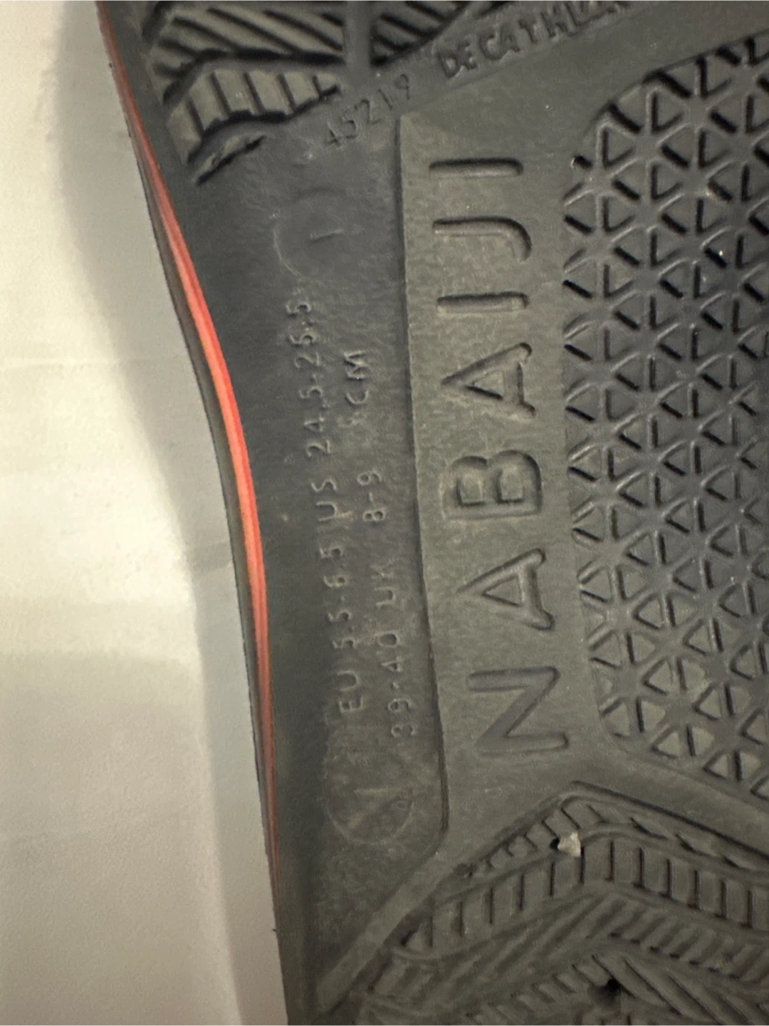Nabaiji Flip Flops Size 39-40 - photo 3