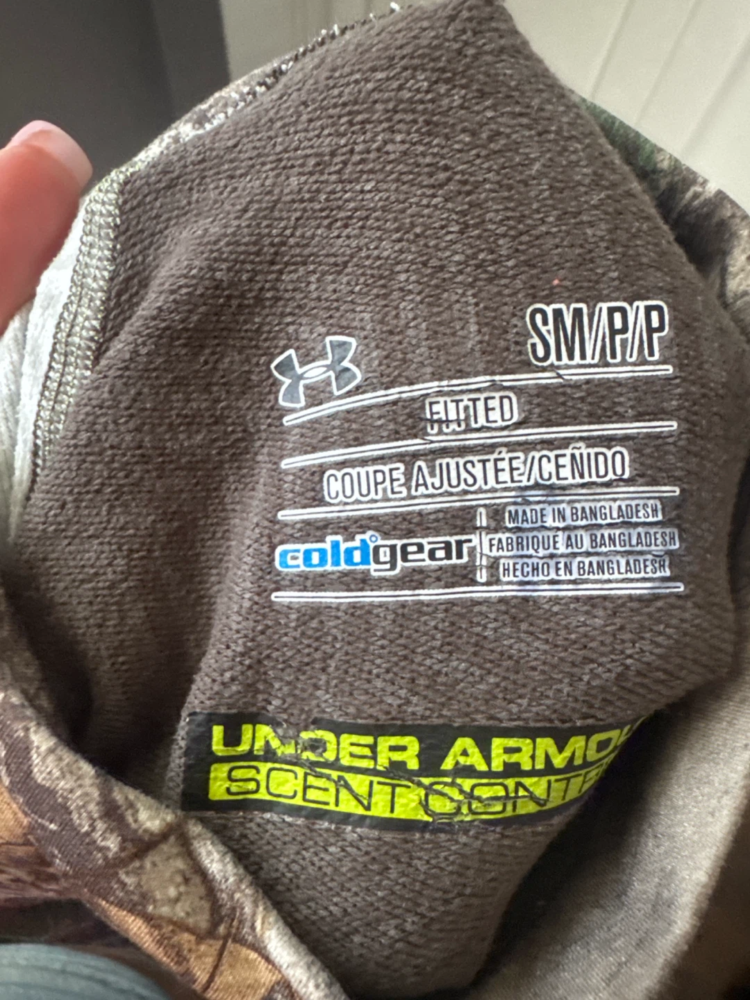 Under Armour ColdGear Camo Mock Neck Shirt - photo 3