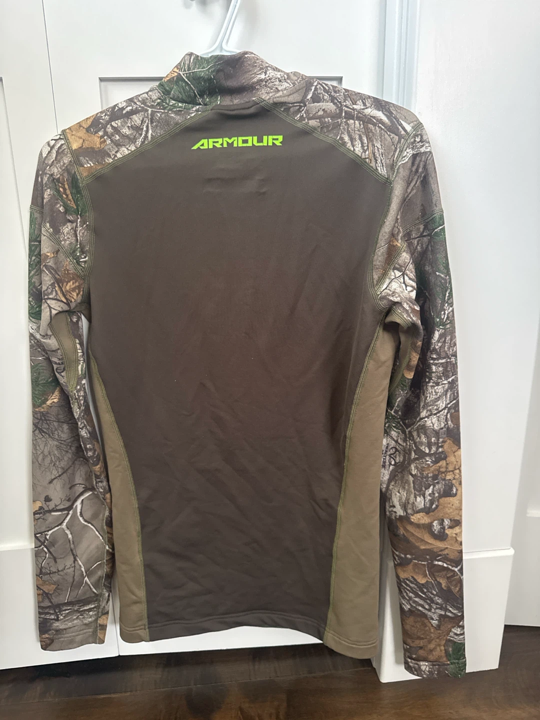 Under Armour ColdGear Camo Mock Neck Shirt - photo 2