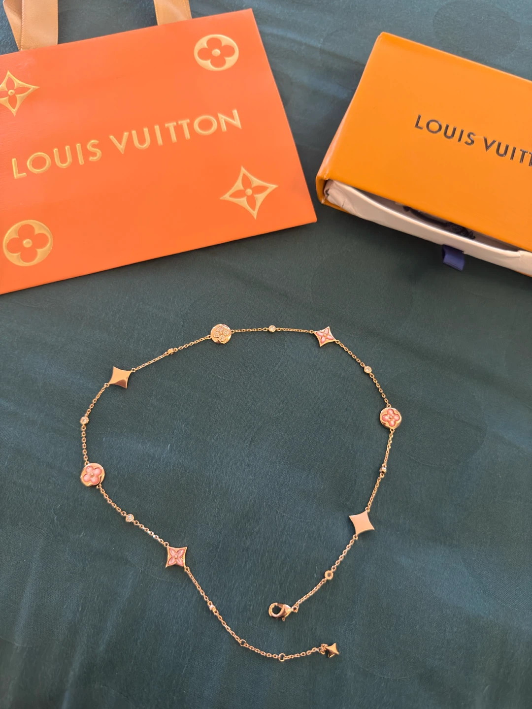 Louis Vuitton Flower Necklace
