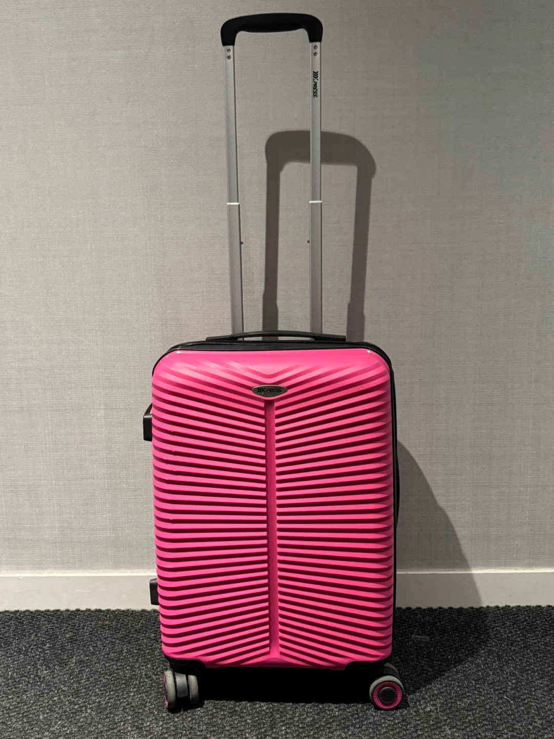 X-Press New York Pink Carry-On Luggage