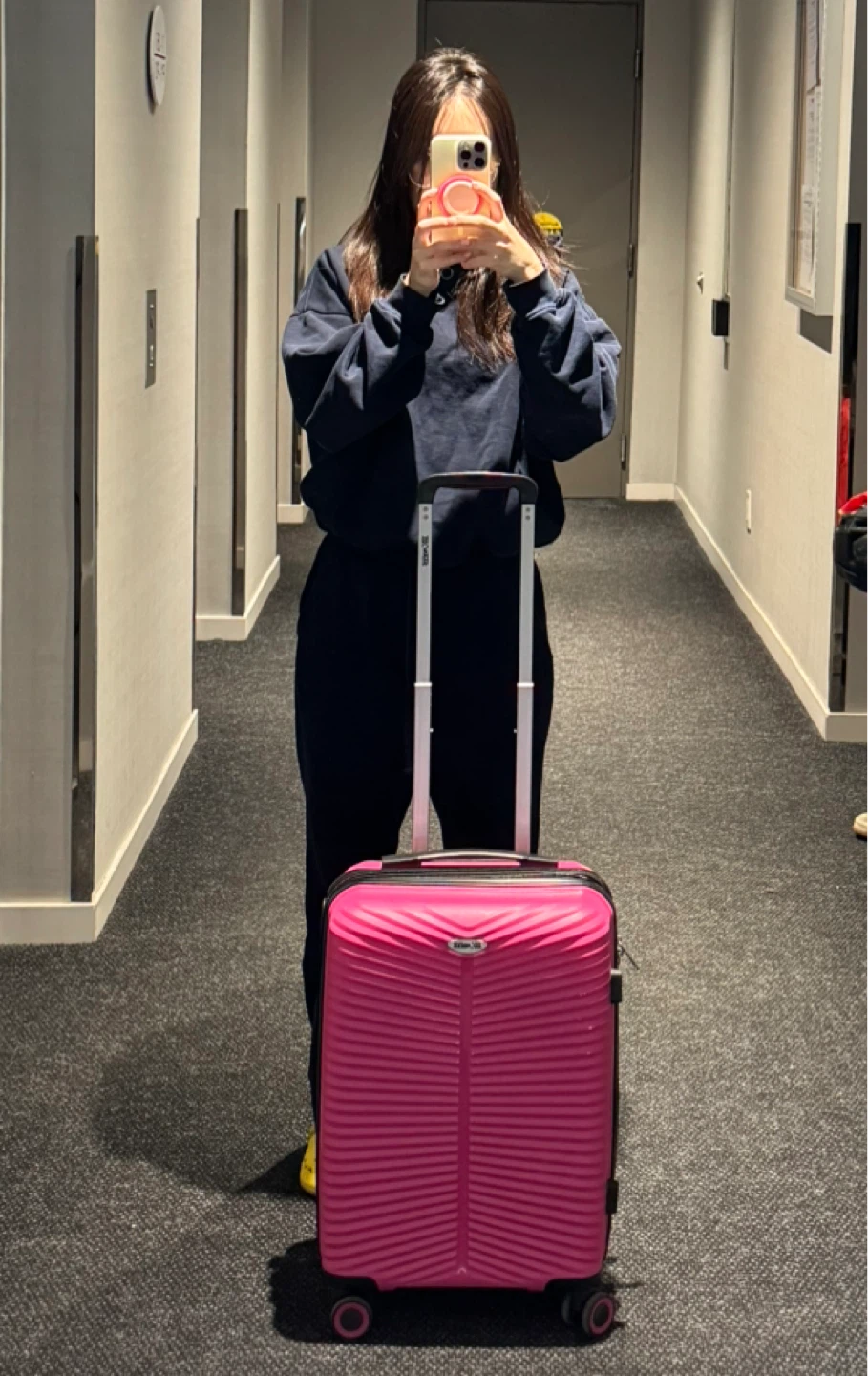 X-Press New York Pink Carry-On Luggage - photo 5