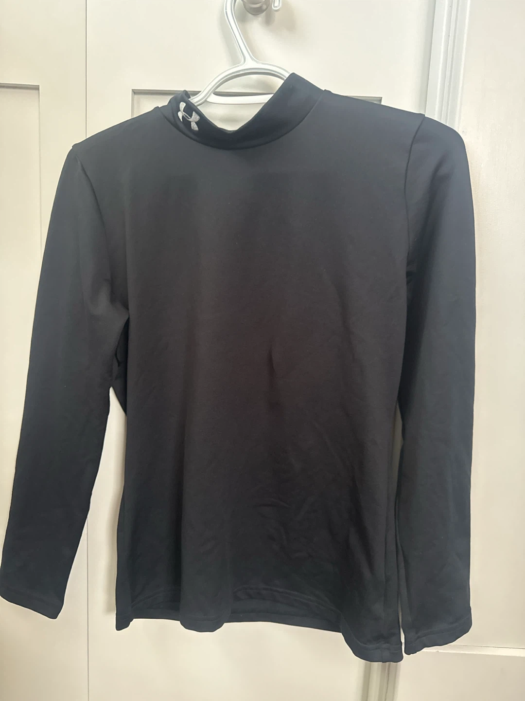 Under Armour ColdGear Mock Neck Long Sleeve - Black