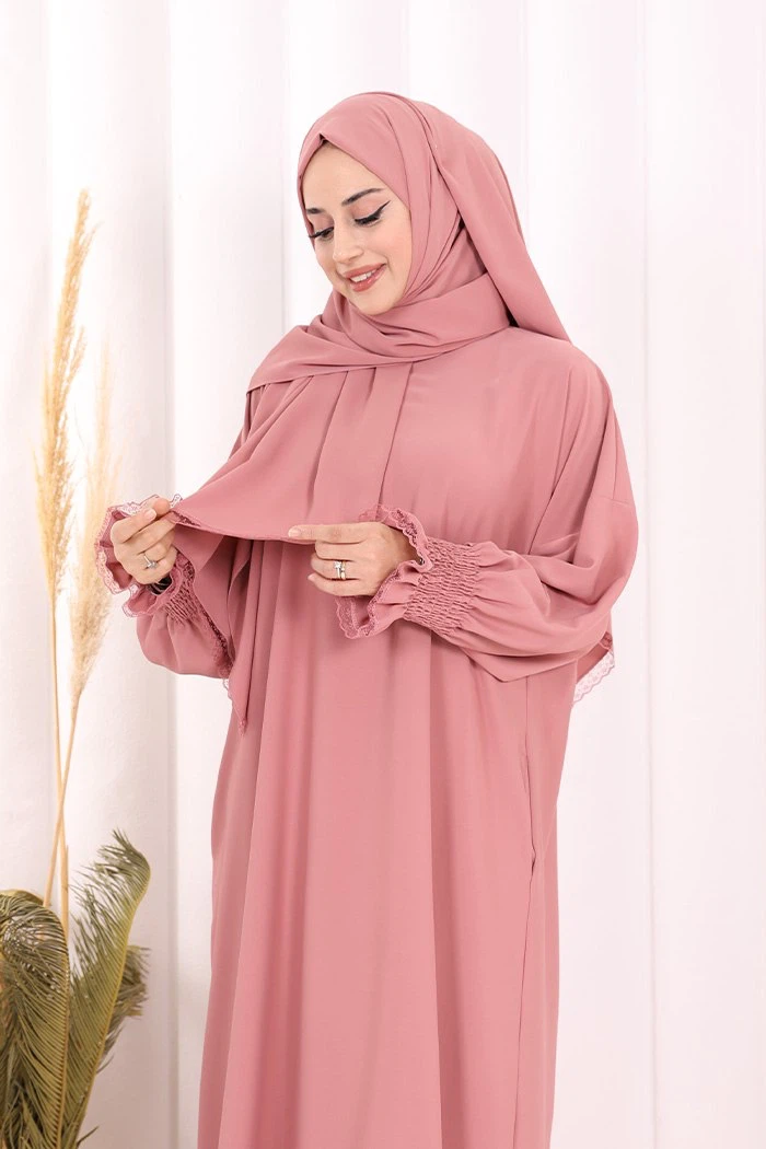 Abaya with Matching Hijab - photo 2