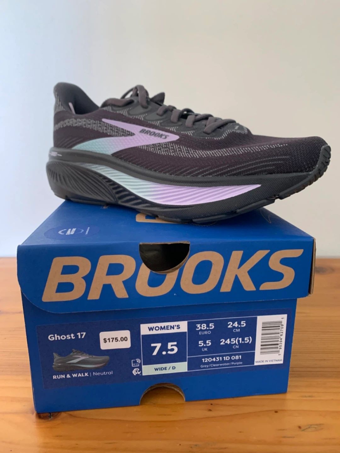 Brooks Ghost 17 Women's Running Shoes Size 7.5 Wide - photo 2