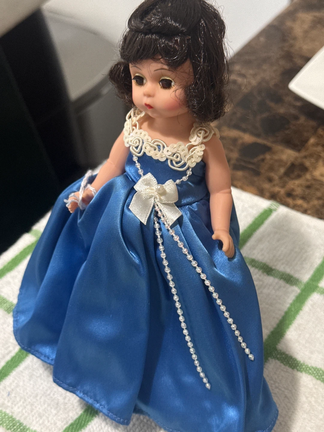 1998  centerpiece  Rose Festival Collectible  Porcelain Doll