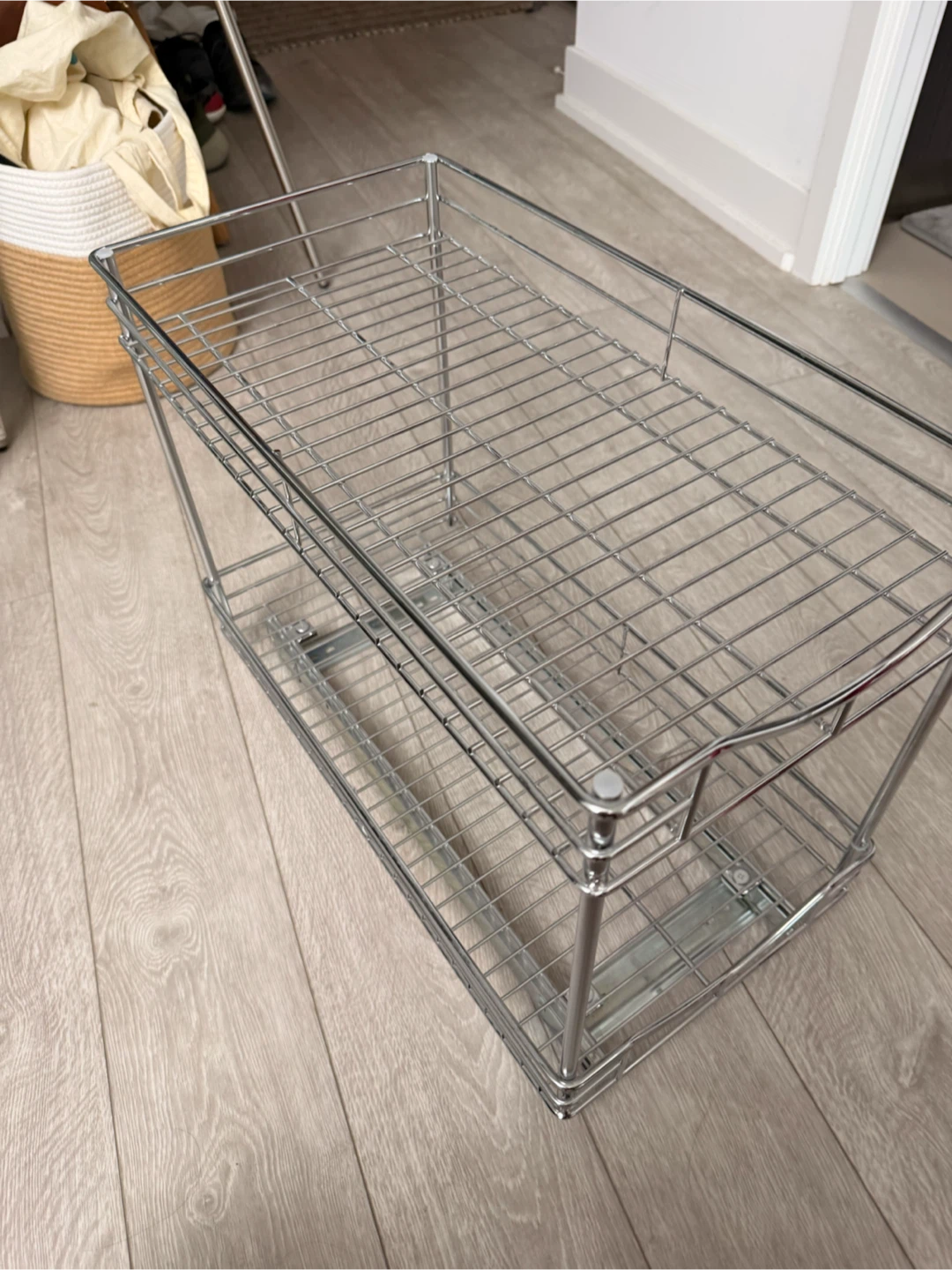 Chrome Sliding Cabinet Organizer - photo 4