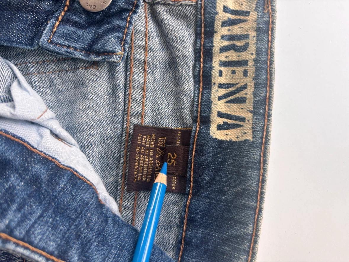 Cal Y Arena Low Waist Stretch Denim Jeans - photo 4