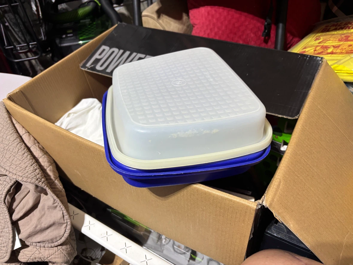 Tupperware Square Storage Containers