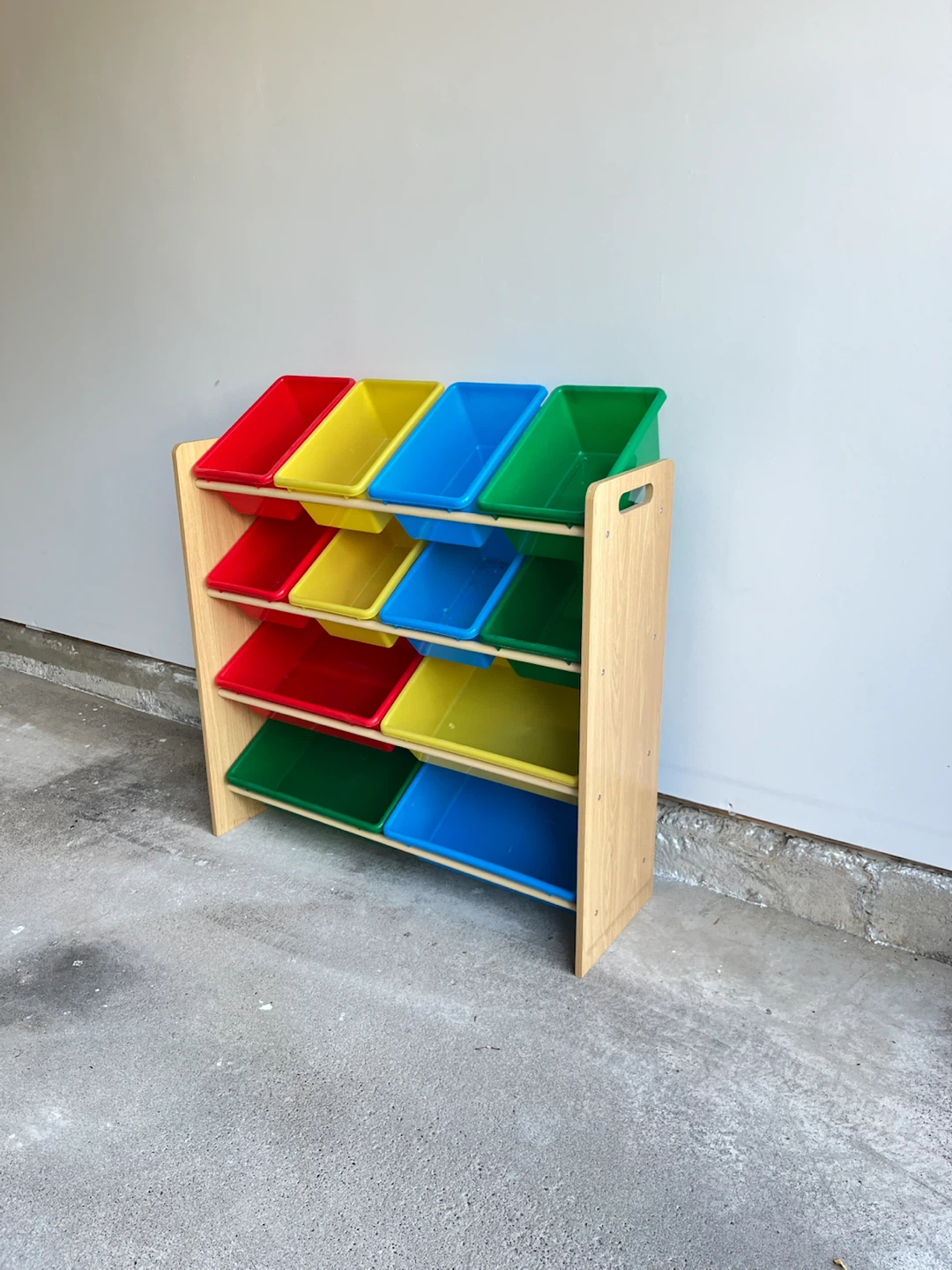 Colourful Toy Organizer w/ 12 Bins