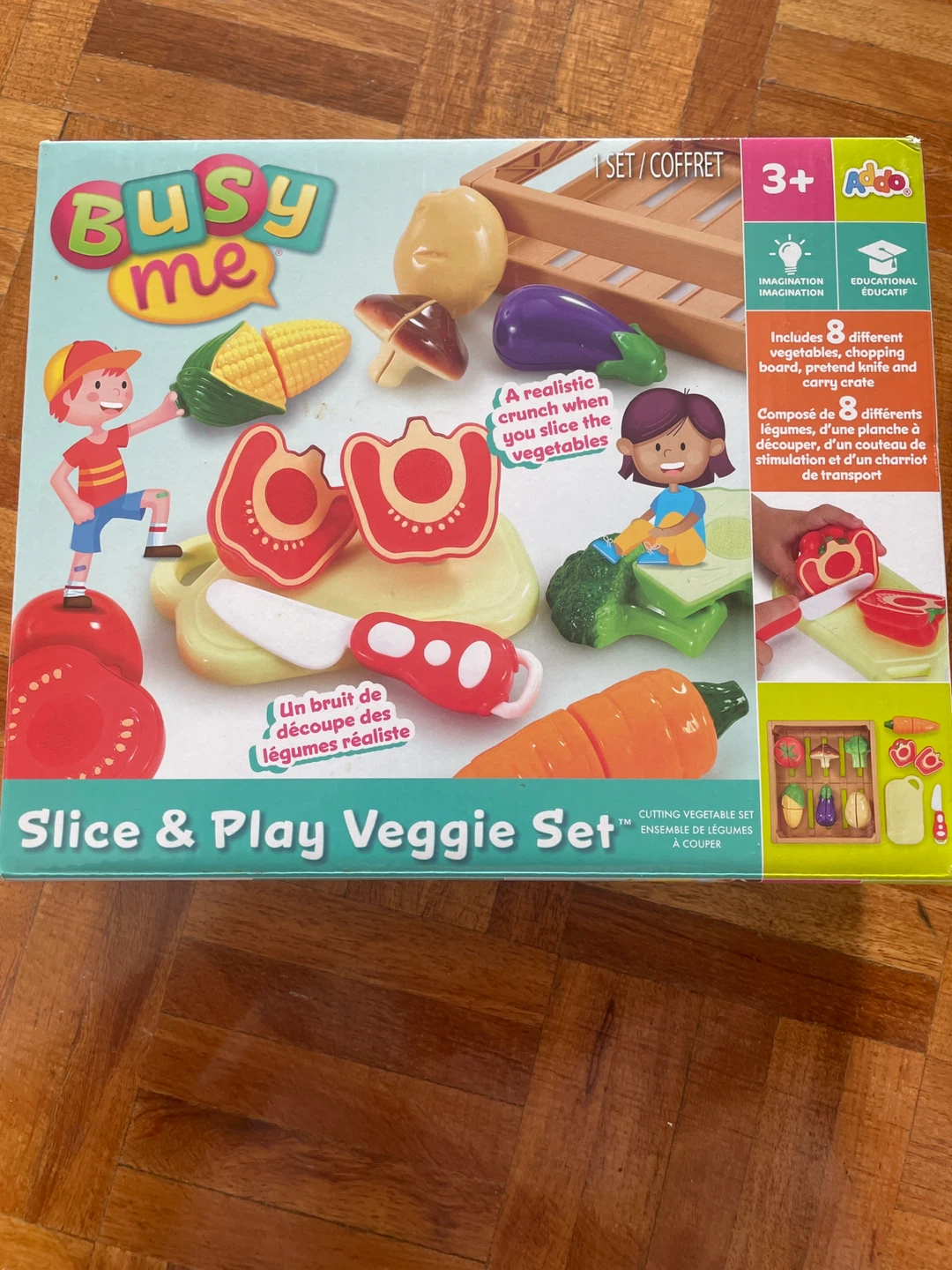 Busy Me Slice & Play Veggie Set