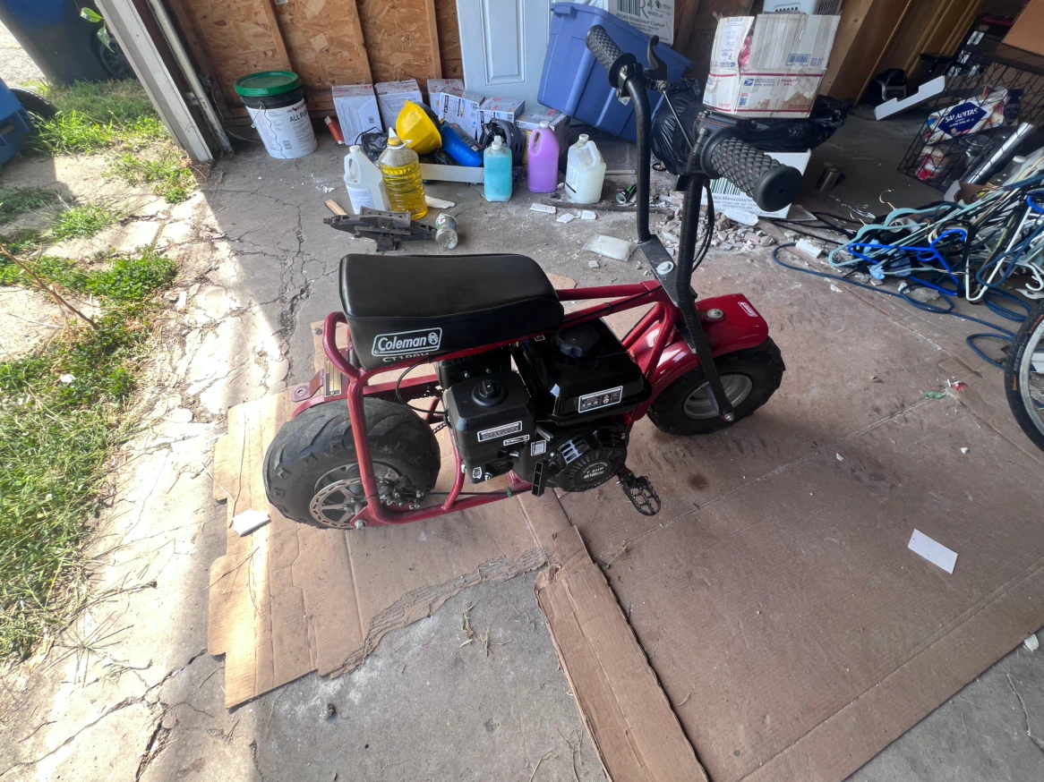 Ct100u mini bike - photo 2