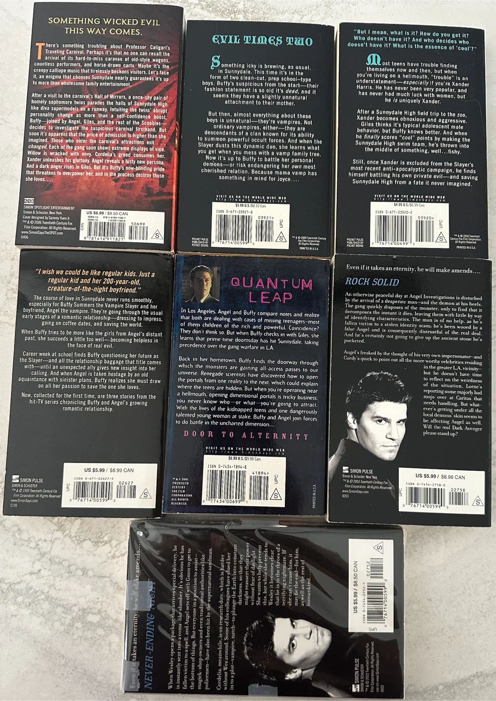 7 Buffy the Vampire Slayer and Angel Books - photo 2