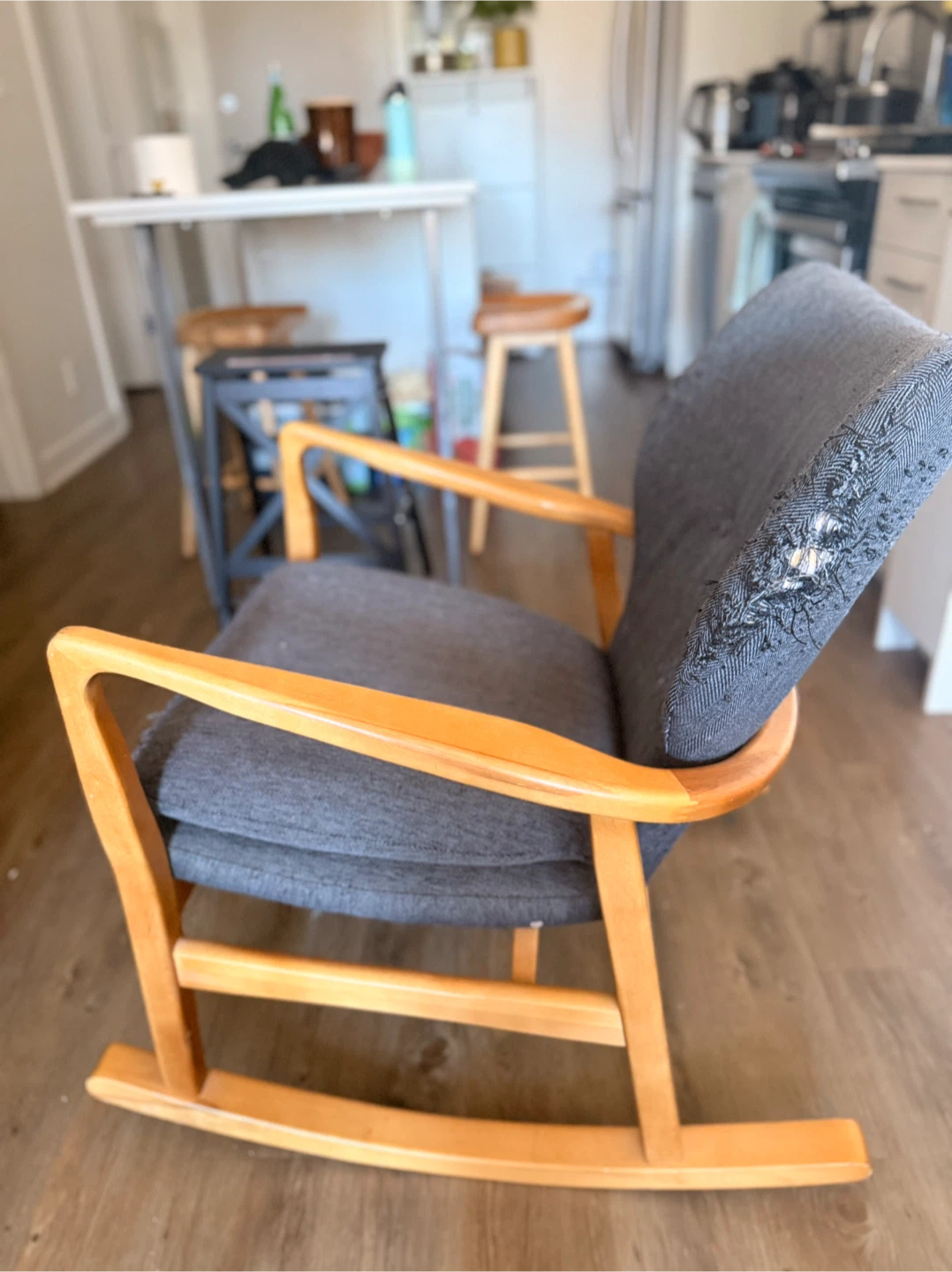 Mid-century modern style rocking chair - photo 3