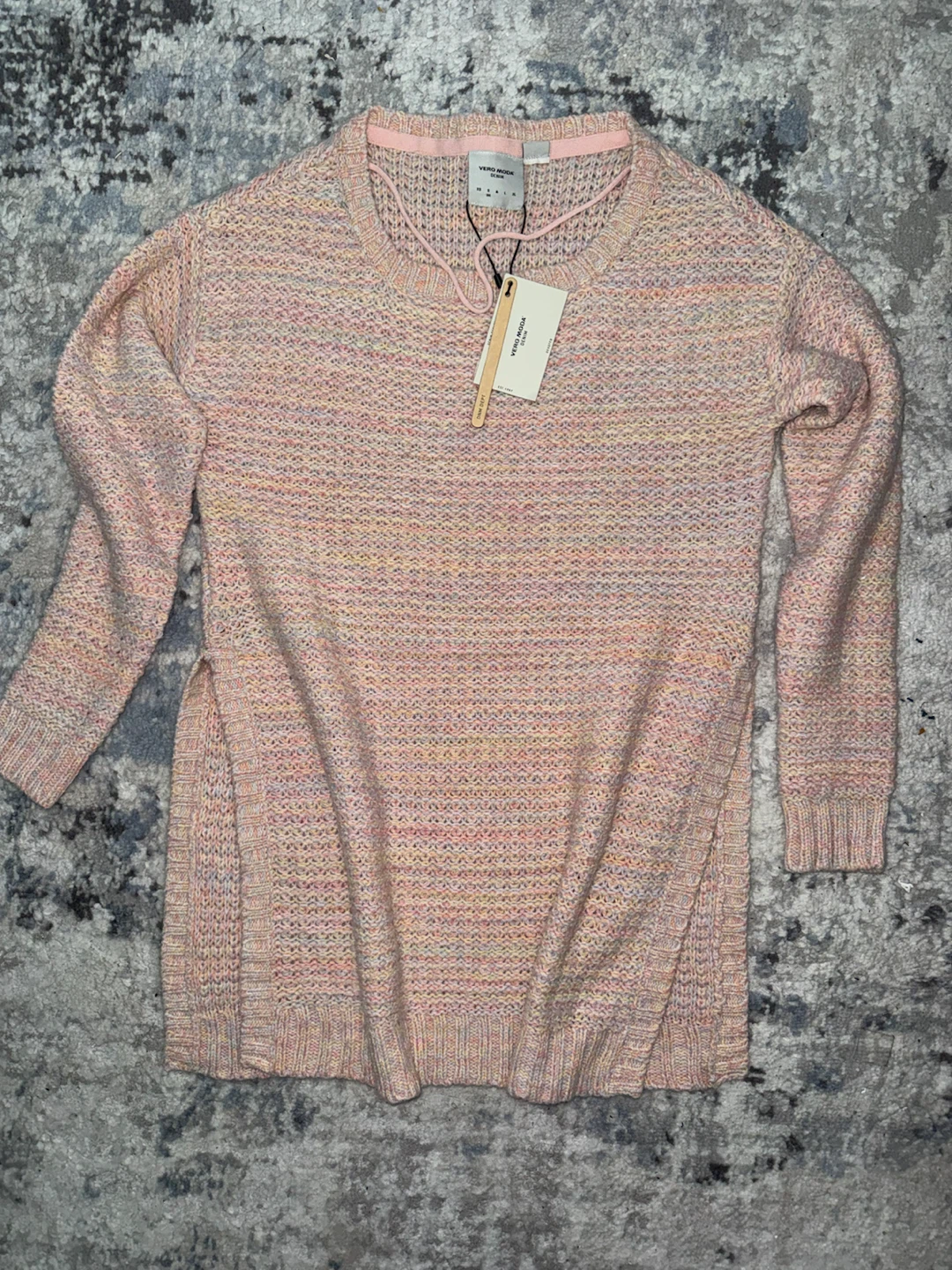 Vero Moda Denim Multicolor Knit Sweater