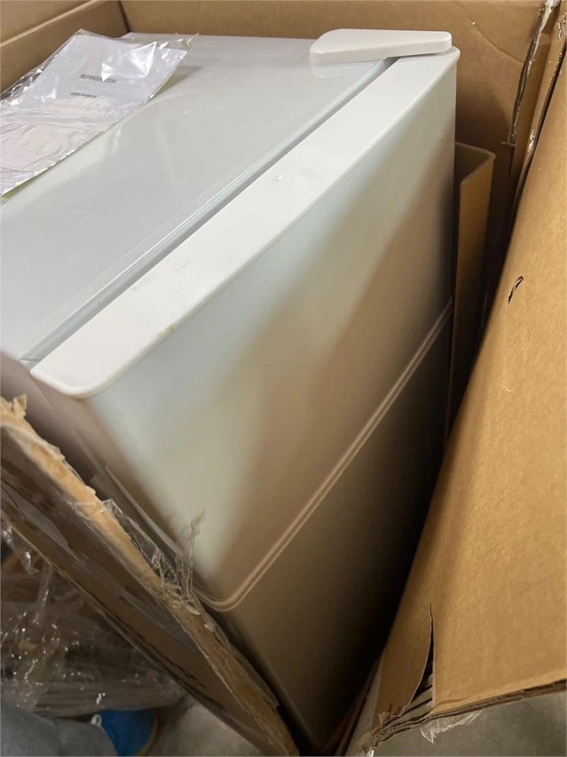 Small Refrigerator with Freezer Mini Fridge Removable Shelves - photo 4