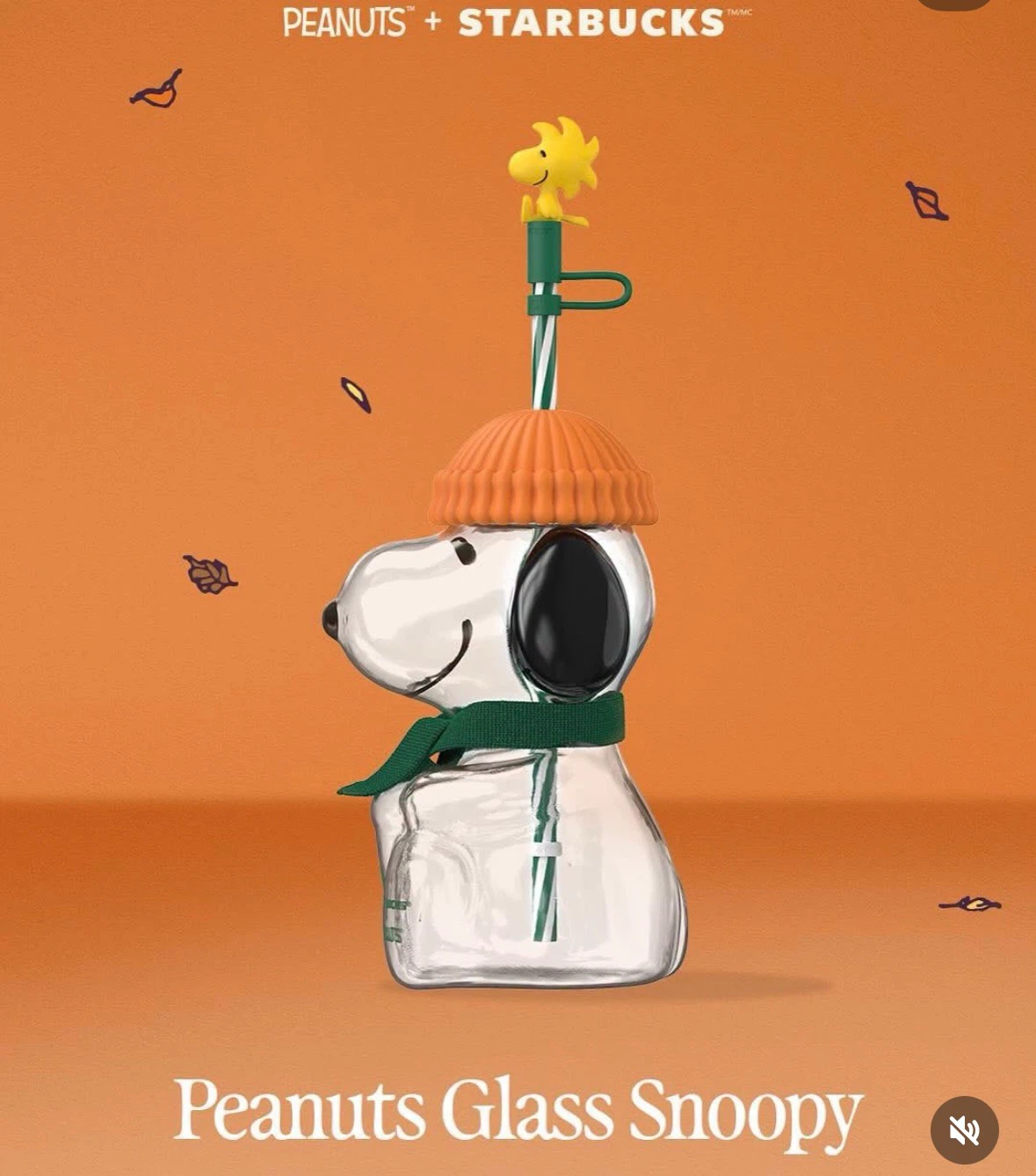 Starbucks x Peanuts Snoopy Glass Cup - photo 4
