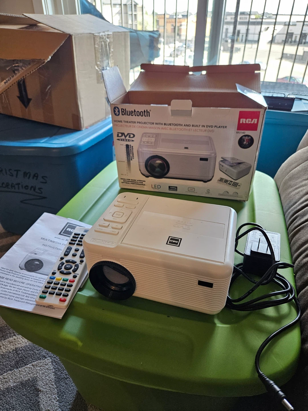 RCA Home Theater Projector with DVD Player