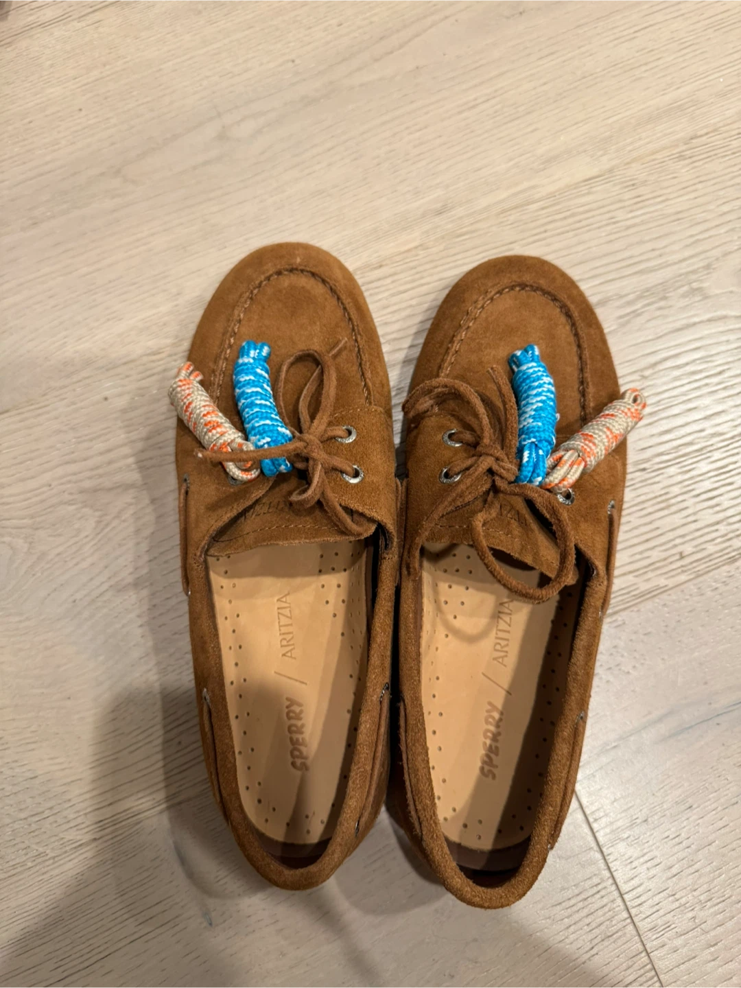 Sperry x Aritzia Slim Boat Shoes NEW