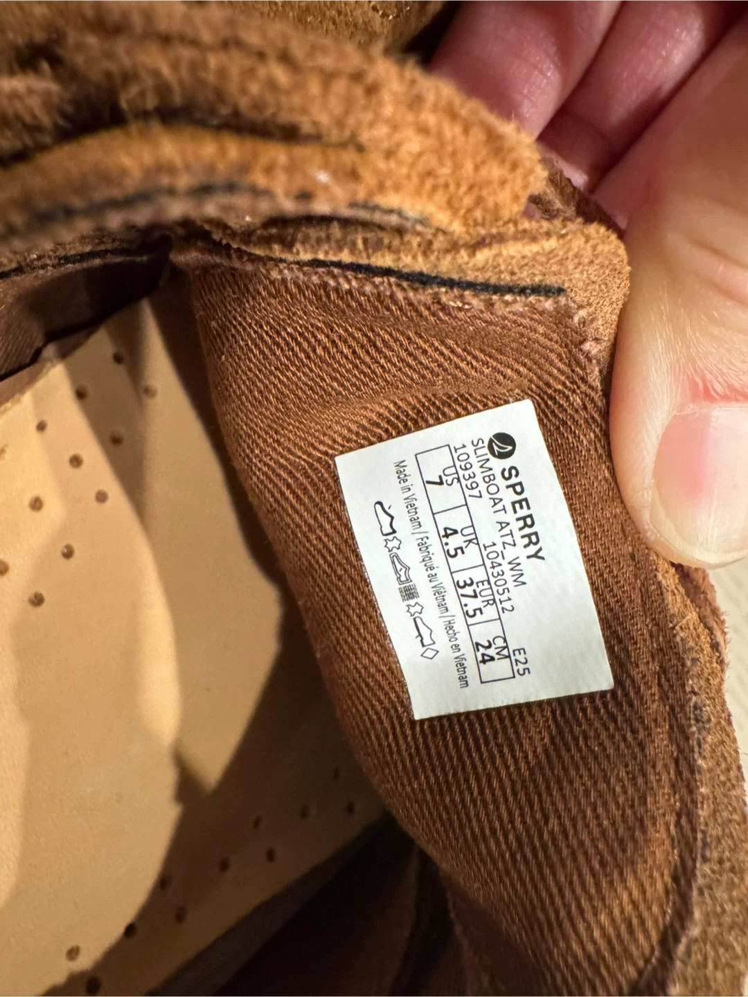 Sperry x Aritzia Slim Boat Shoes NEW - photo 3