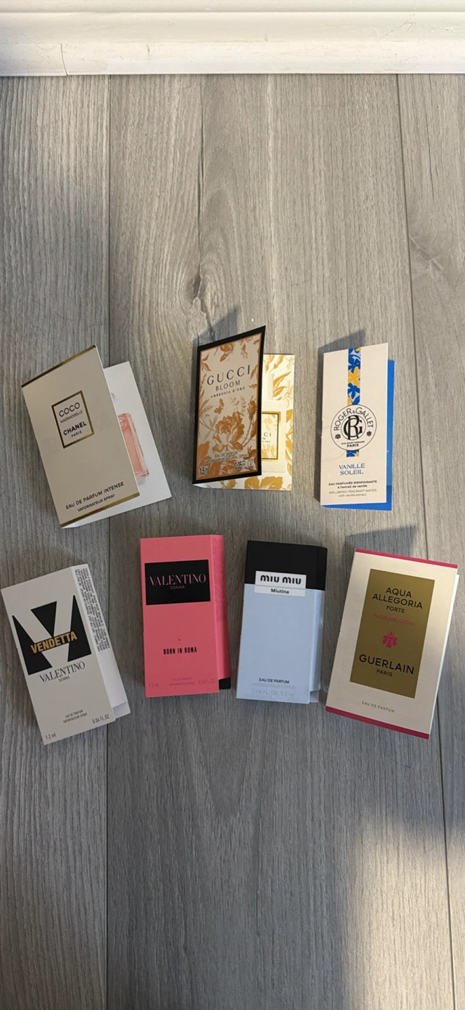 Assorted Designer Fragrance Sample Vials