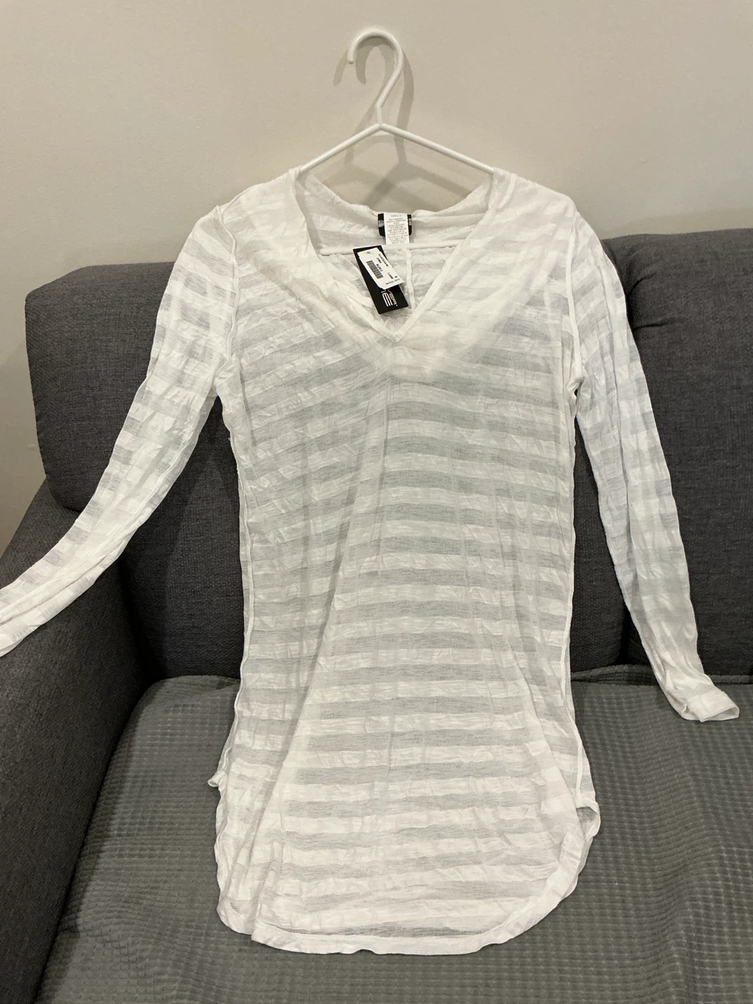 Cover Me Long Sleeve V-Neck Top