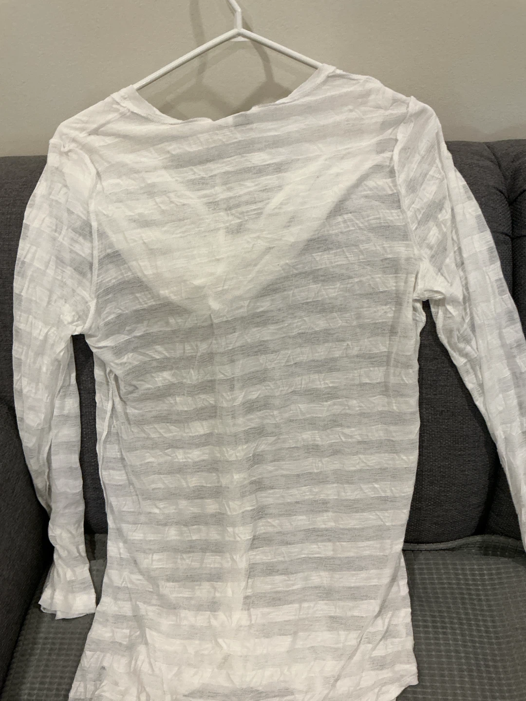 Cover Me Long Sleeve V-Neck Top - photo 3