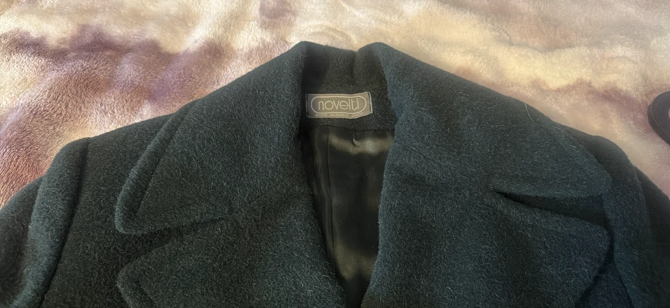 Novelti Peruvian Alpaca Wool Blend Coat - Size 3 - photo 2