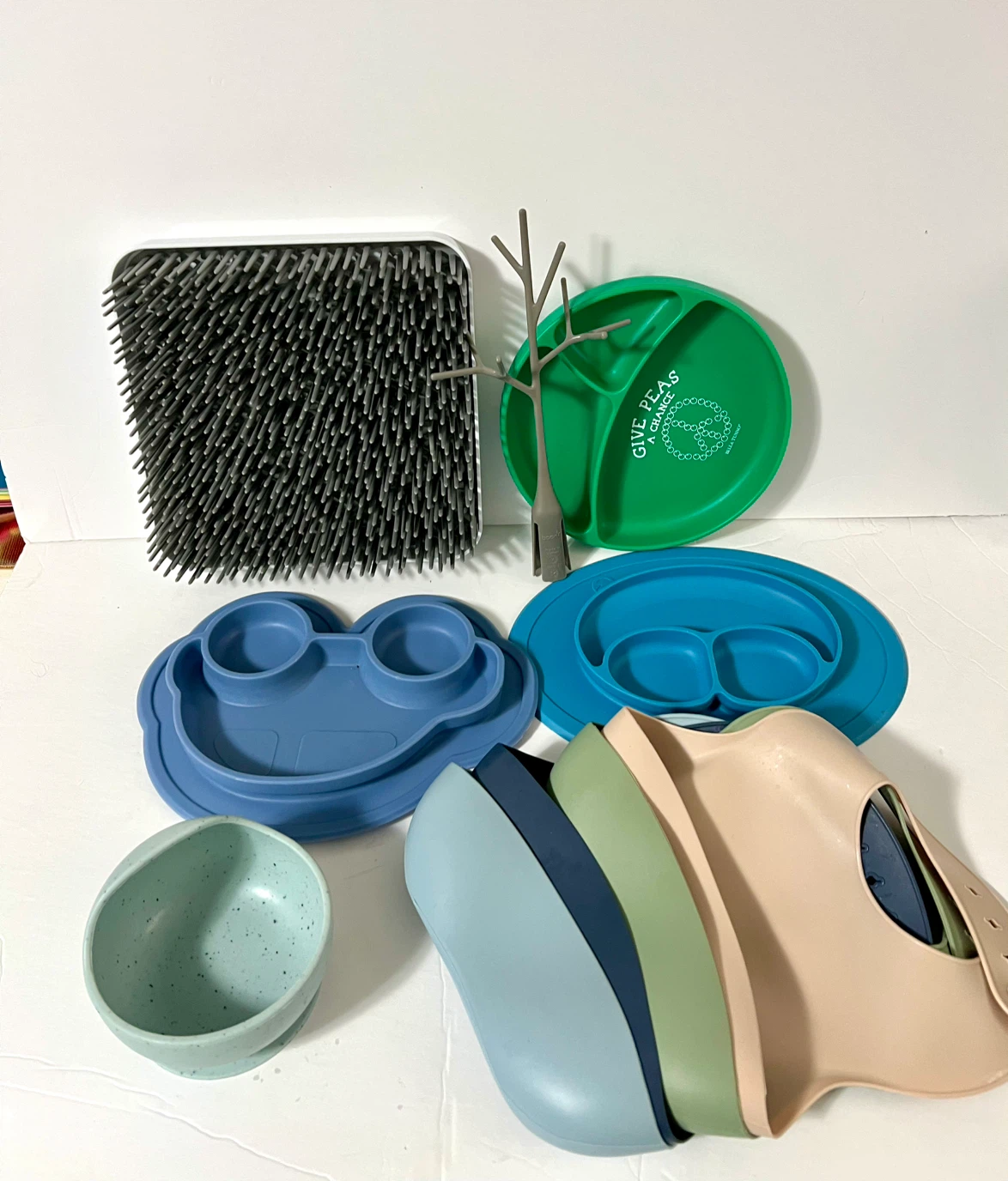 Boon Drying Rack and Baby Feeding Assortment