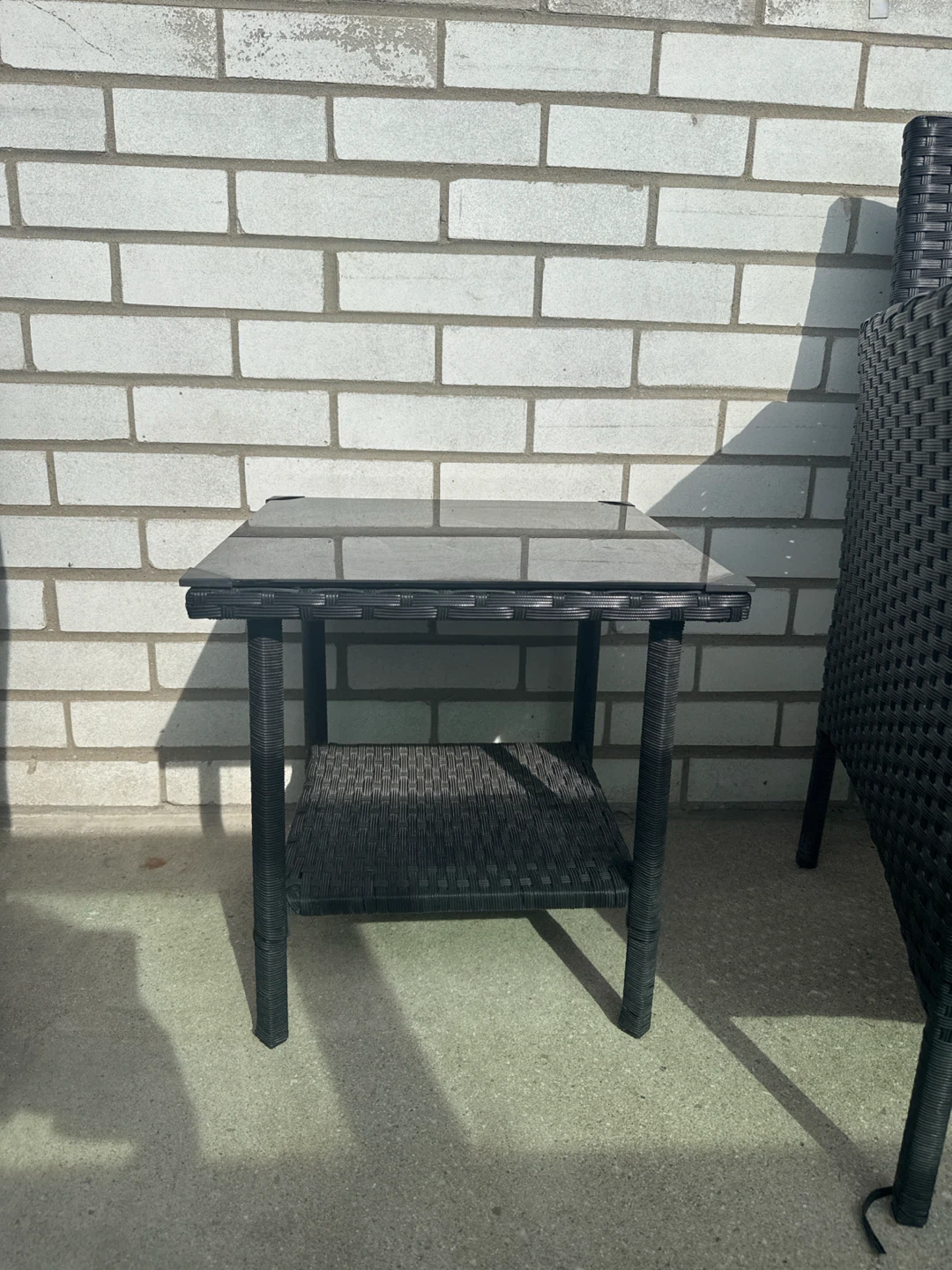 Black Wicker Patio Set - photo 2
