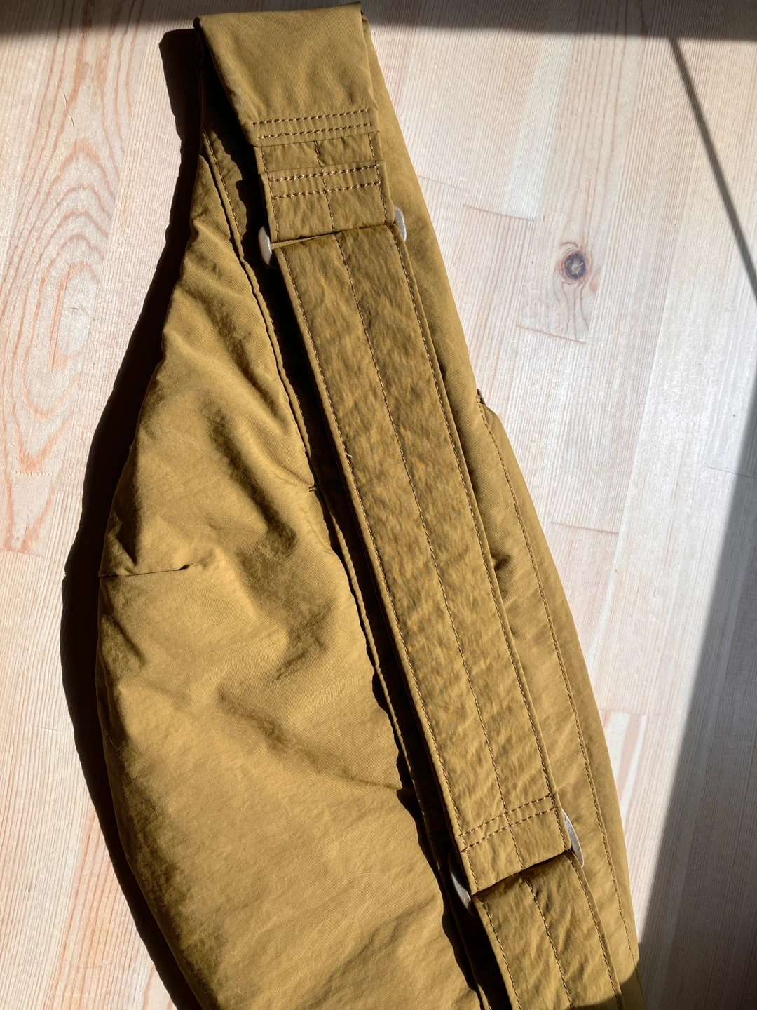 Uniqlo Mustard Shoulder Bag / Crossbody Fanny Pack - photo 5