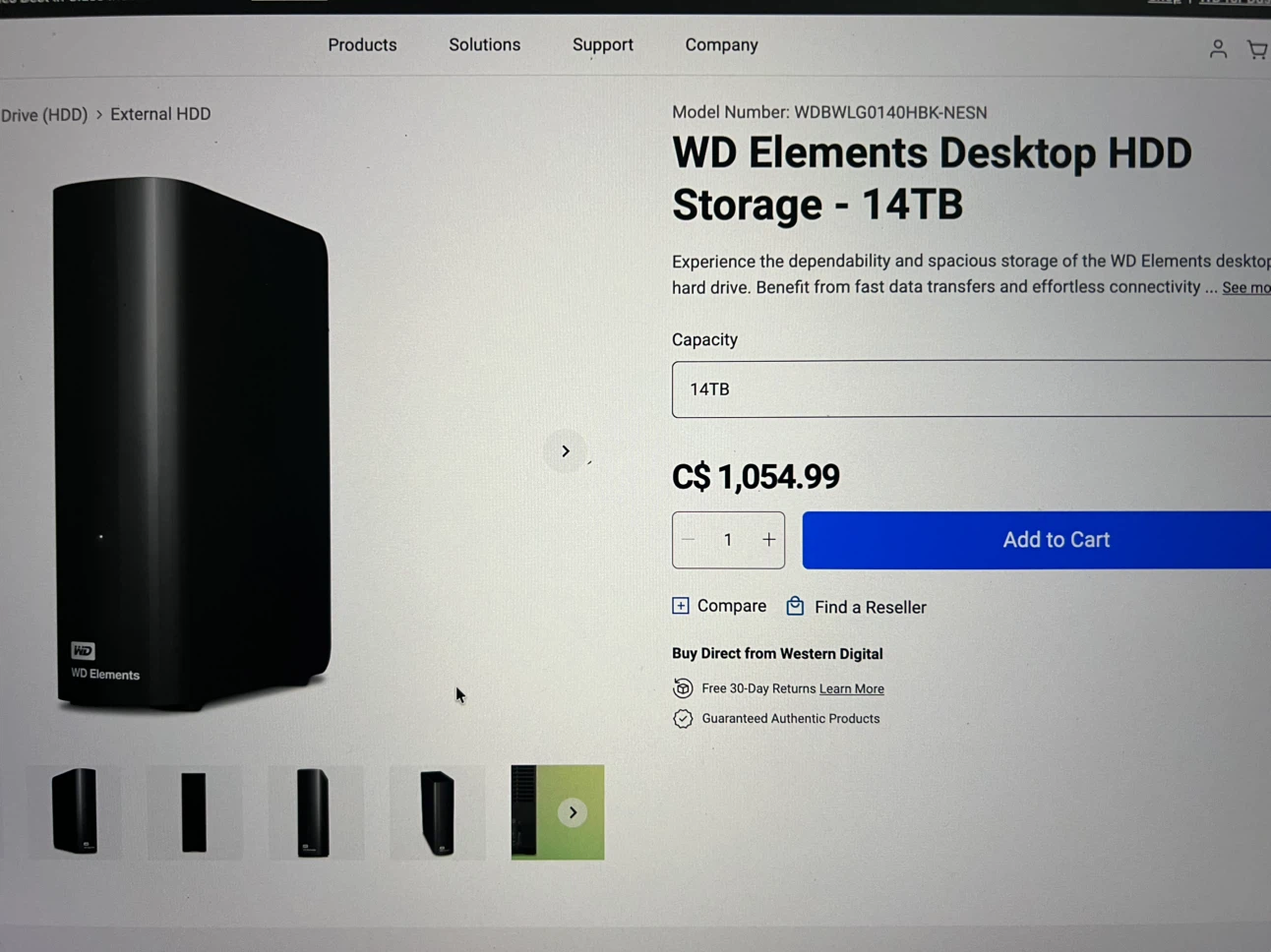 Western Digital WD 14TB hard drives Brand New