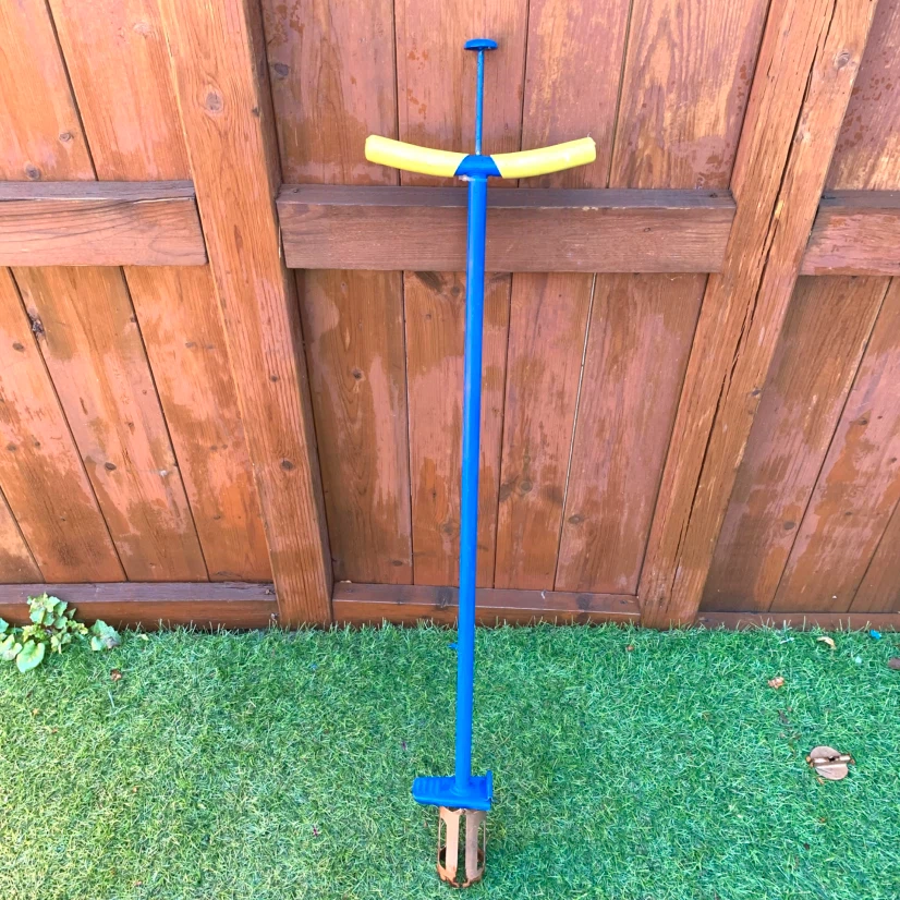 Manual Lawn Aerator Soil Plugger Garden Grass Aeration Yard Tool