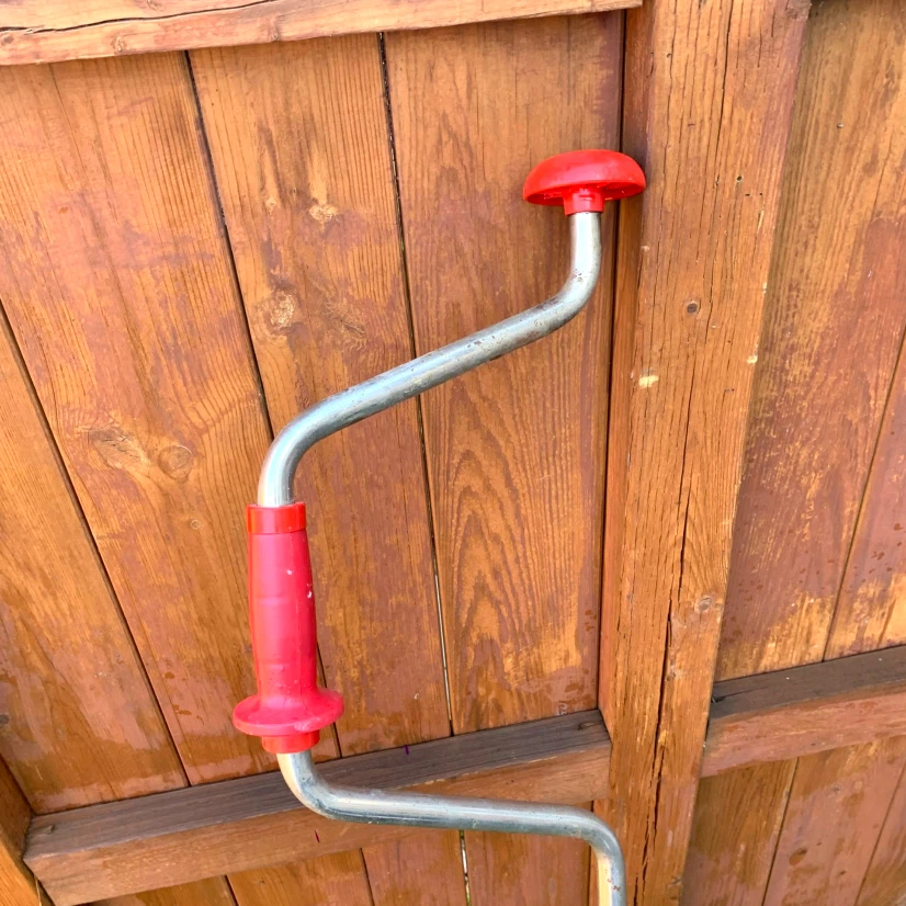 Manual Ice Auger Ice Fishing Hand Drill Fishing Hole Borer - photo 3