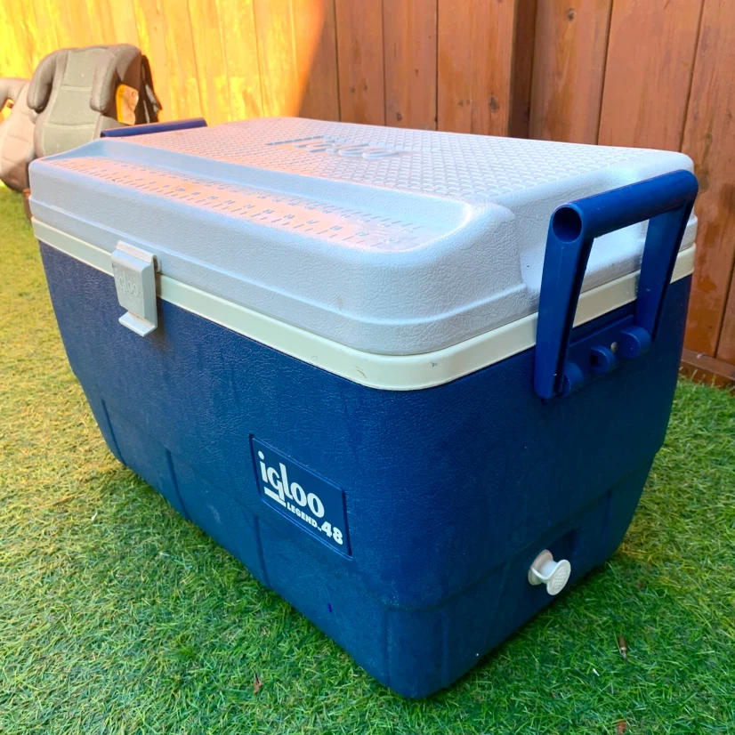 Large Camping Cooler Ice Chest Outdoor Picnic Beach Fishing - photo 3