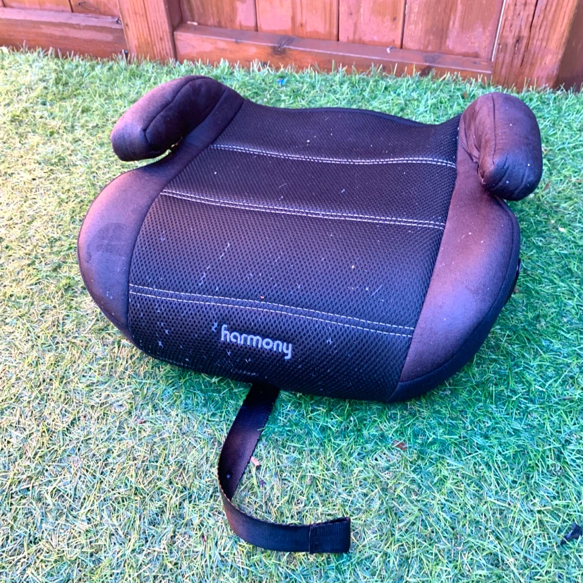 Kids Booster Car Seat Child Vehicle Seat Black Travel Car Seat