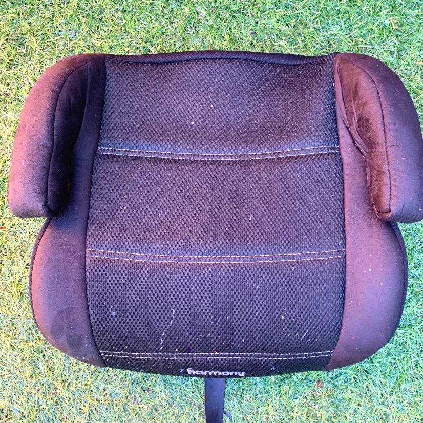 Kids Booster Car Seat Child Vehicle Seat Black Travel Car Seat - photo 3
