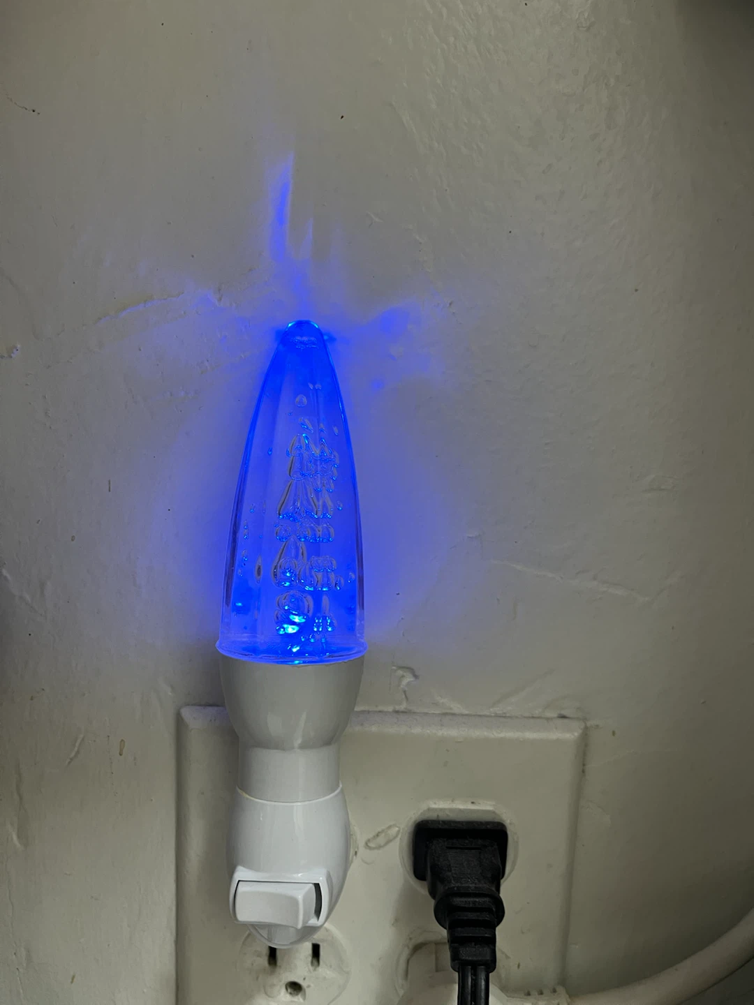 Set of 2 Color-Changing LED Bubble Night Lights - photo 2