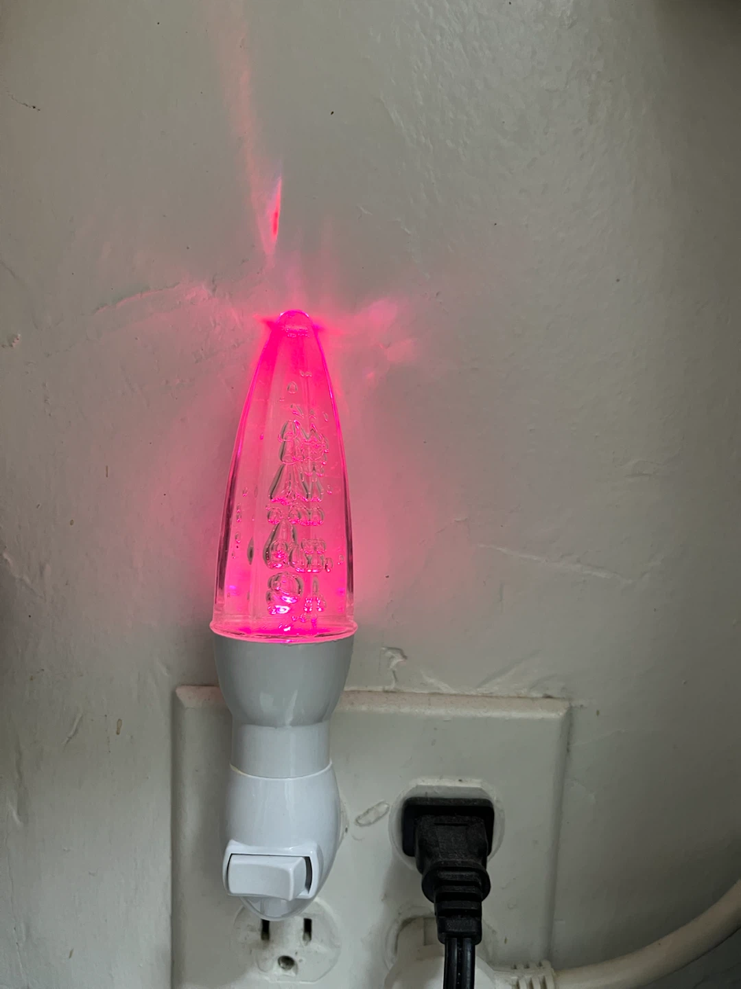 Set of 2 Color-Changing LED Bubble Night Lights - photo 3