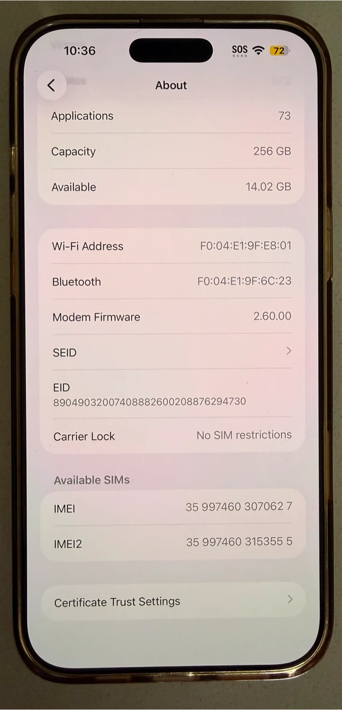 MINT • iPHONE 16 PRO MAX • 256GB w Case • Rose Gold • $1350 OBO - photo 4