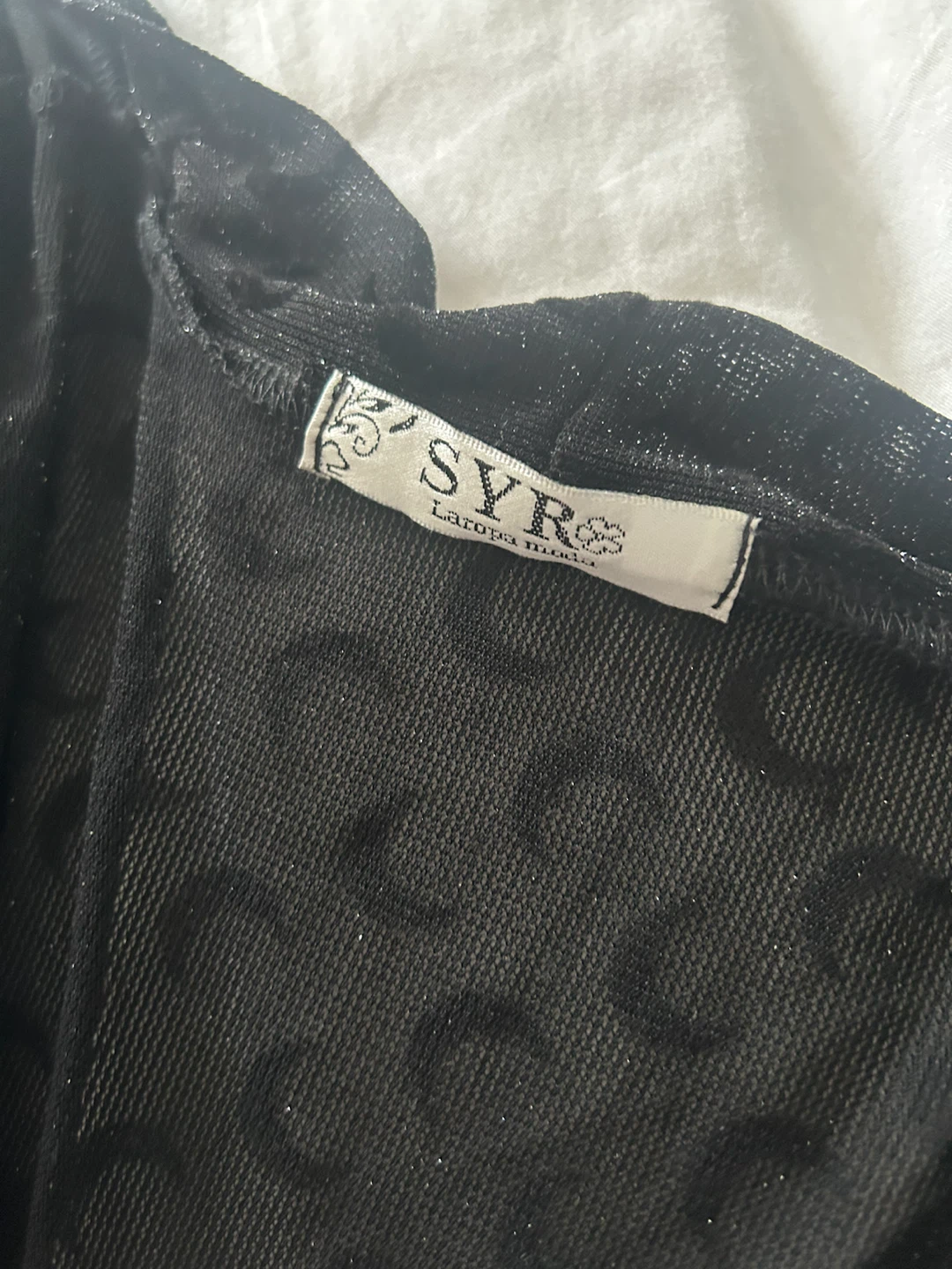 SYR Laropa Moda Black Shimmer Cardigan - photo 5