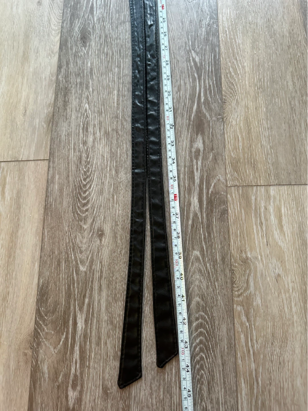 Black obi style wrap waist belt - photo 4