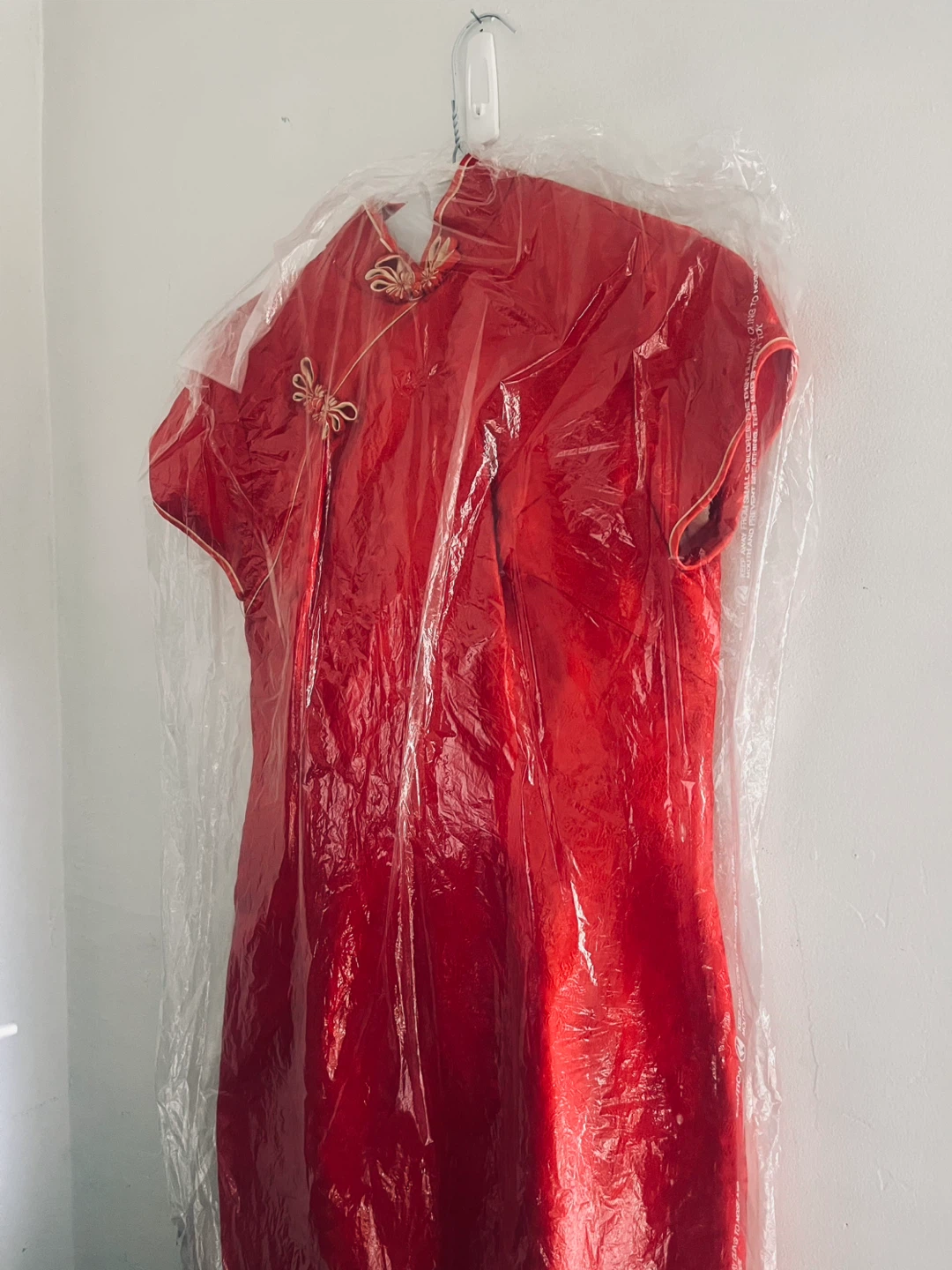 Red Traditional Cheongsam Dress