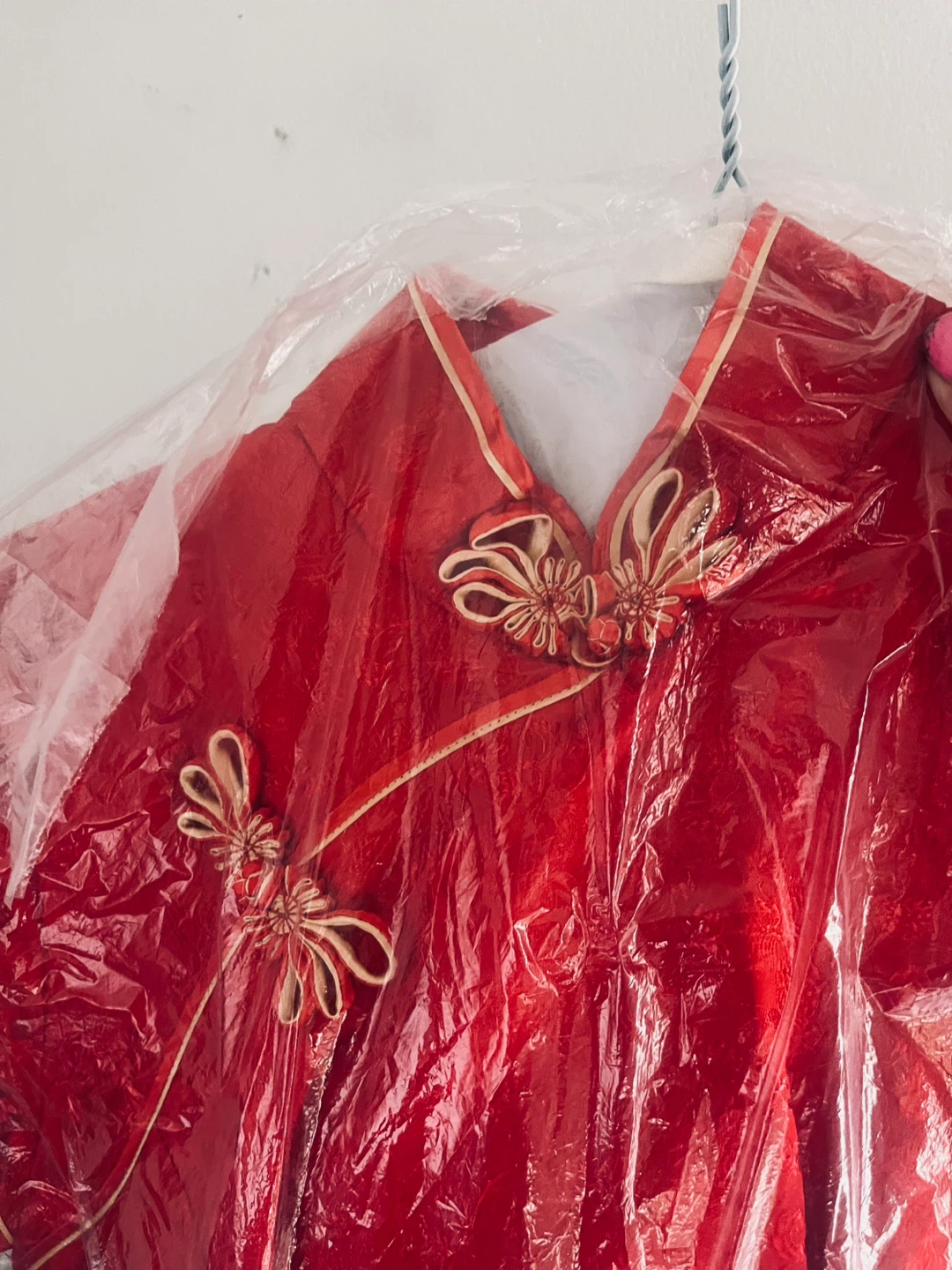 Red Traditional Cheongsam Dress - photo 3