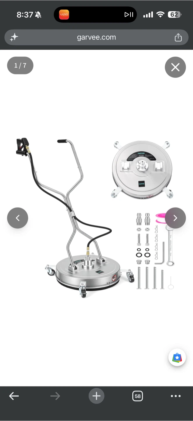 Garvee 21-inch Surface Cleaner