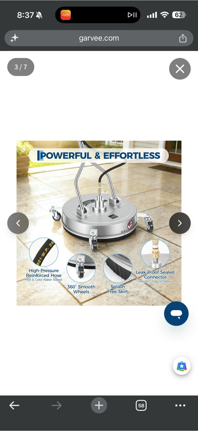 Garvee 21-inch Surface Cleaner - photo 2