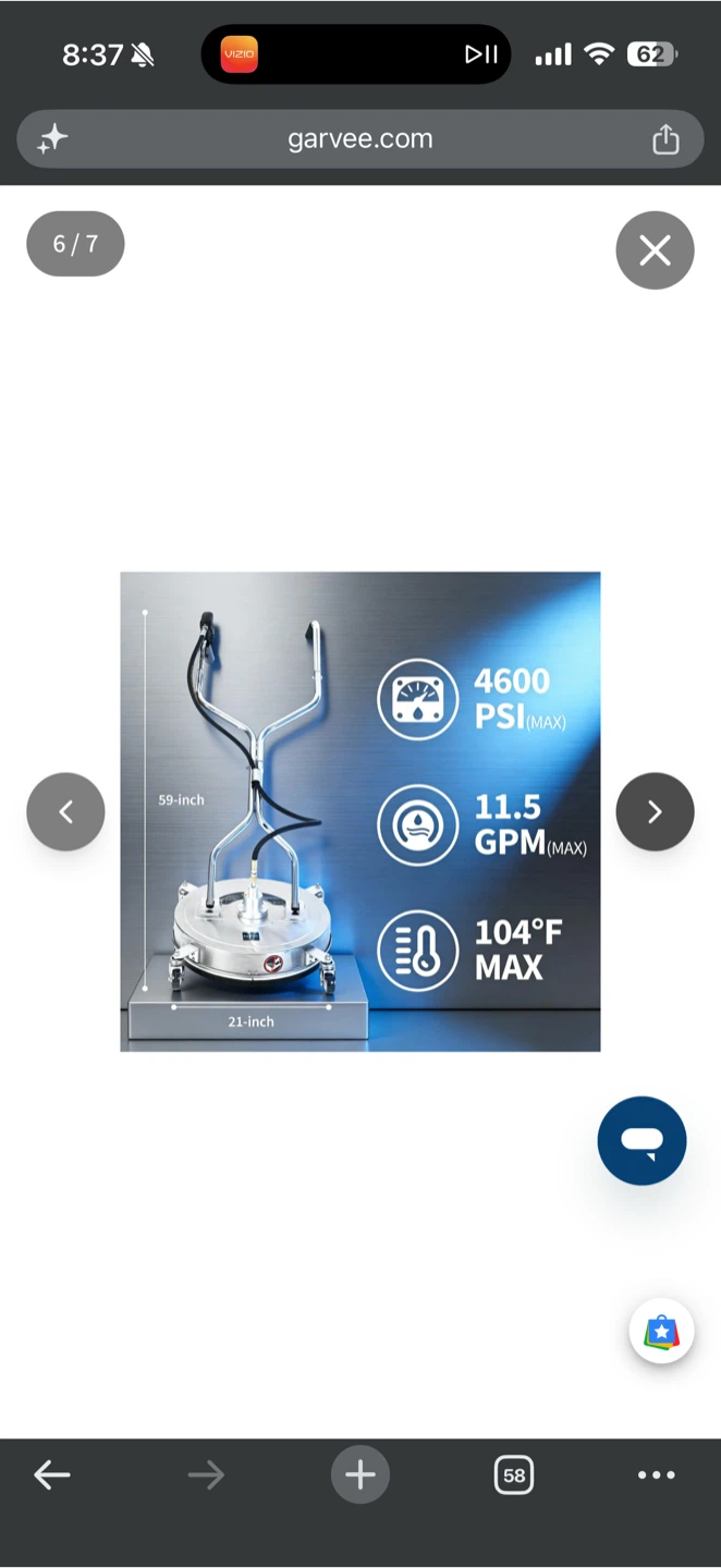 Garvee 21-inch Surface Cleaner - photo 3