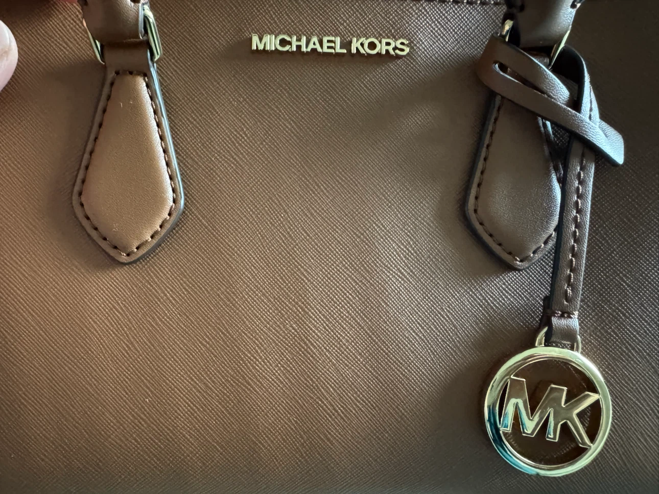 Michael Kors Brown Leather Satchel