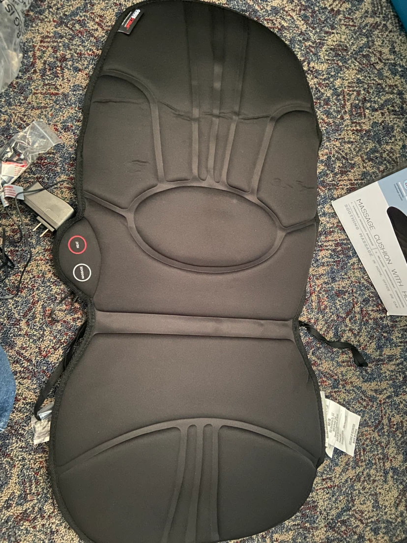 ObusForme Essentials Massage Cushion with Heat - photo 4